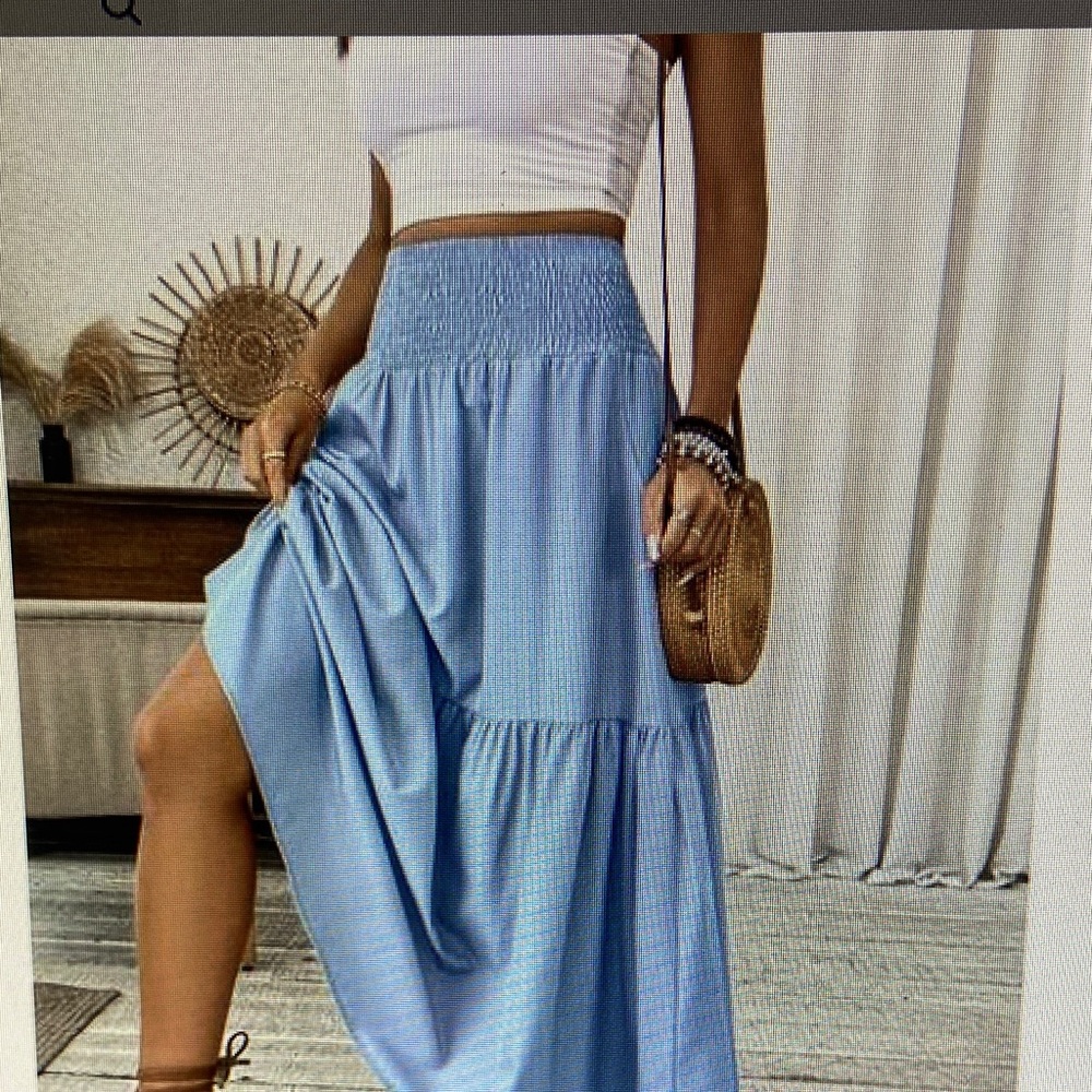 Two-Tone Gold & Silver Crystal Link Statement Ring